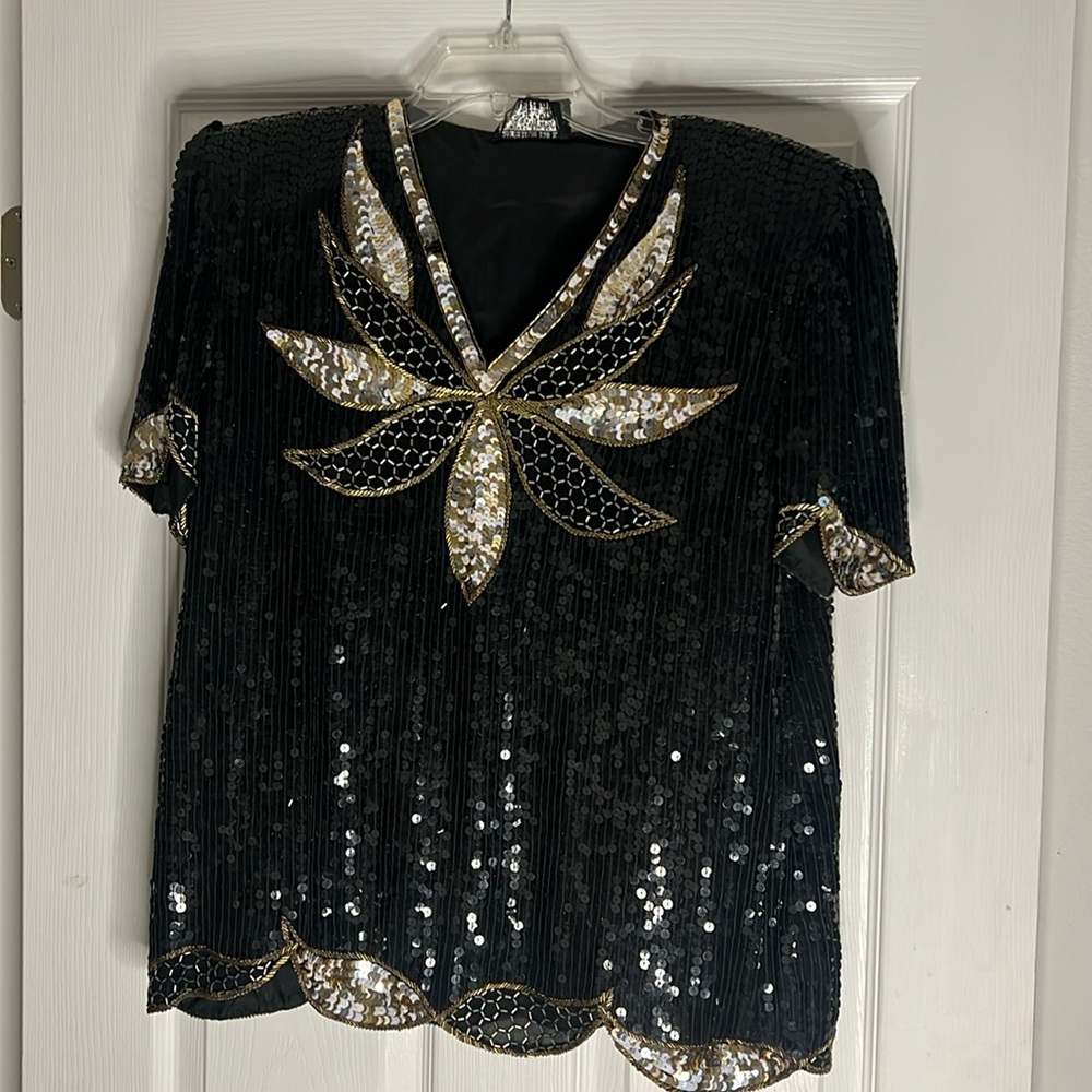 VINTAGE ROYAL FEELINGS BLOUSE